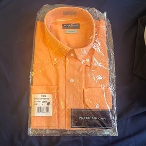 Peter Millar Orange dress shirt